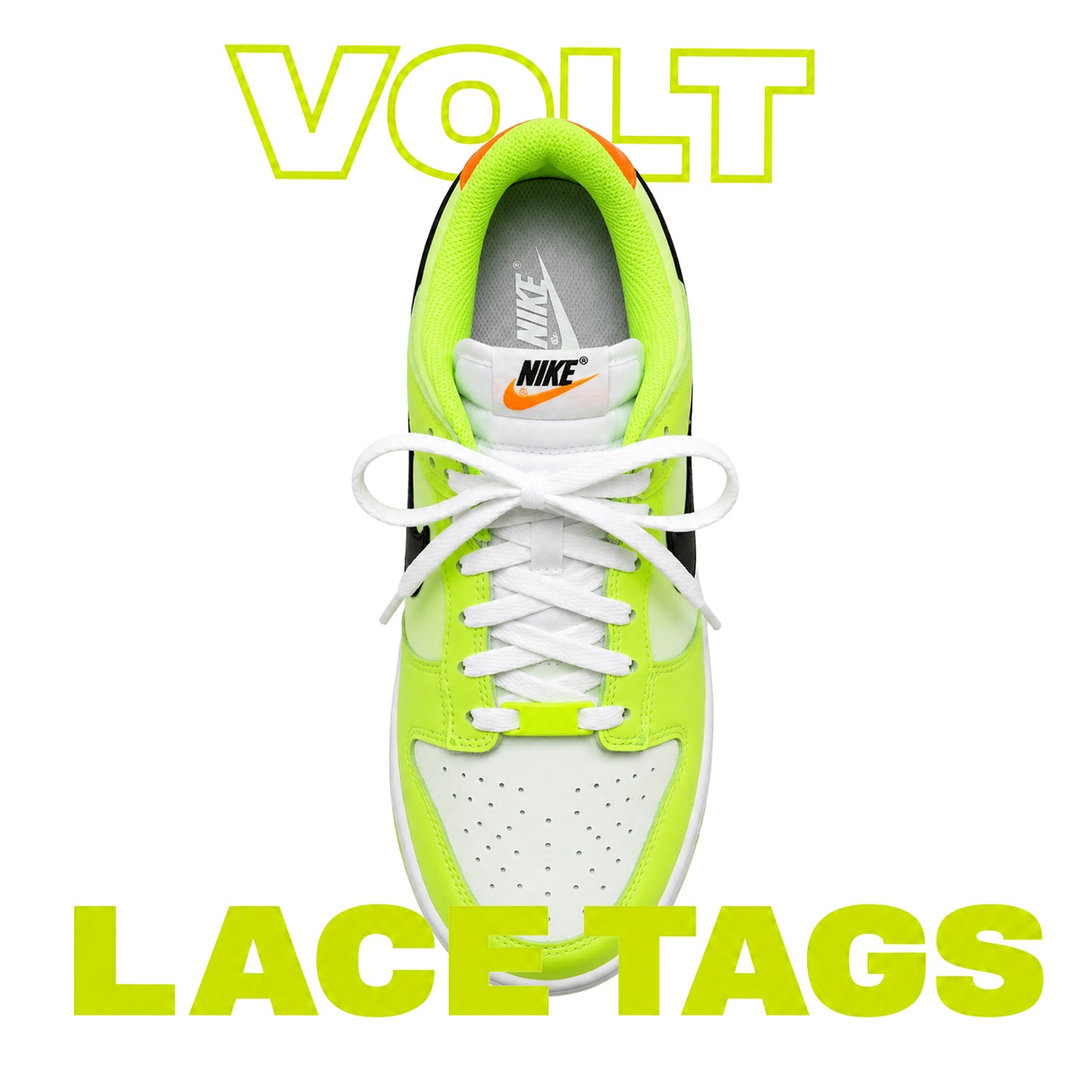 Small Metal Shoelace Tags