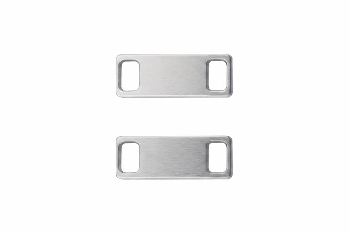 Small Metal Shoelace Tags