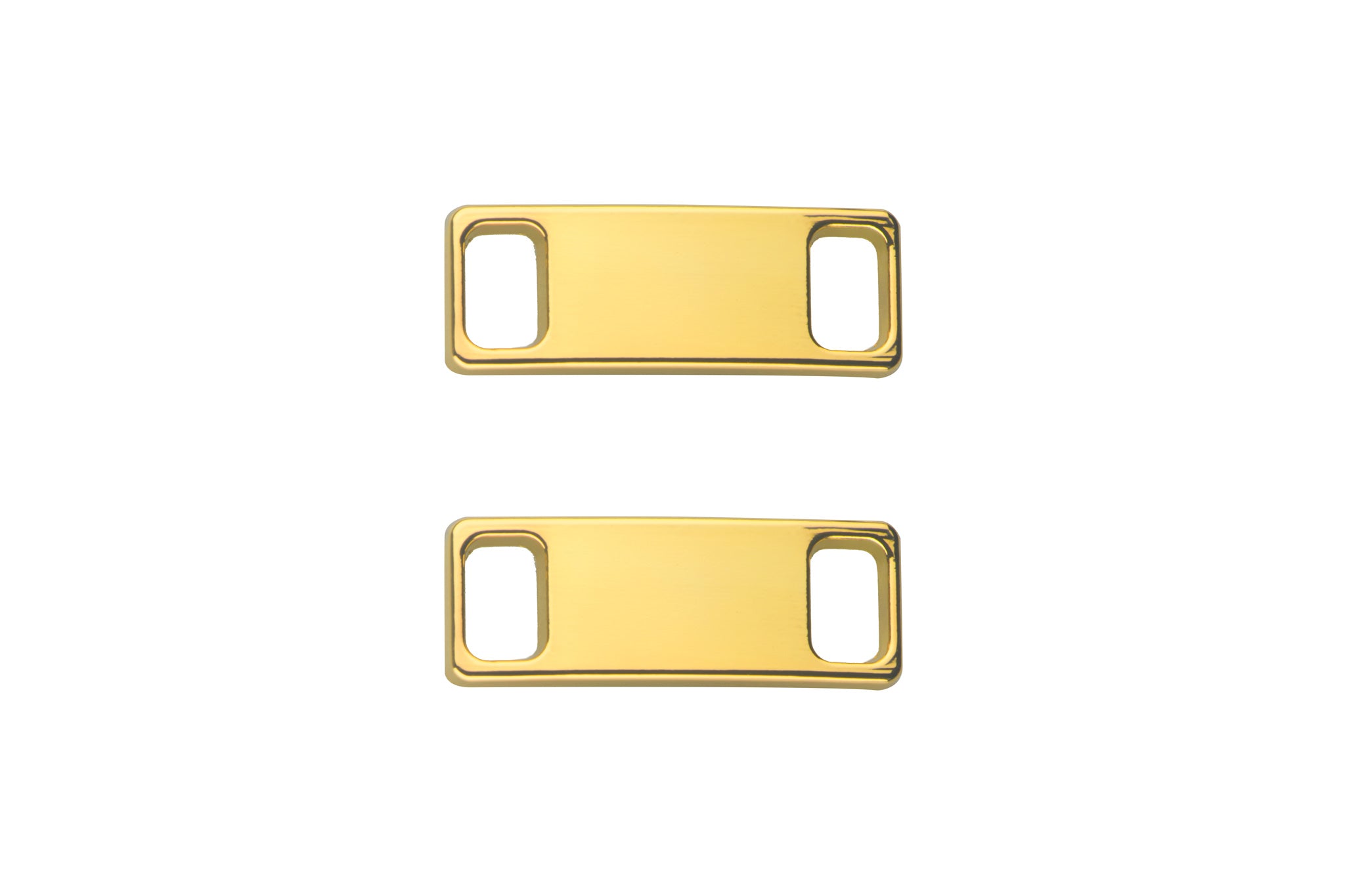 Small Metal Shoelace Tags
