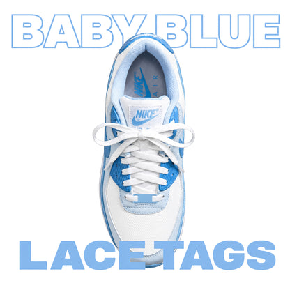 Small Metal Shoelace Tags
