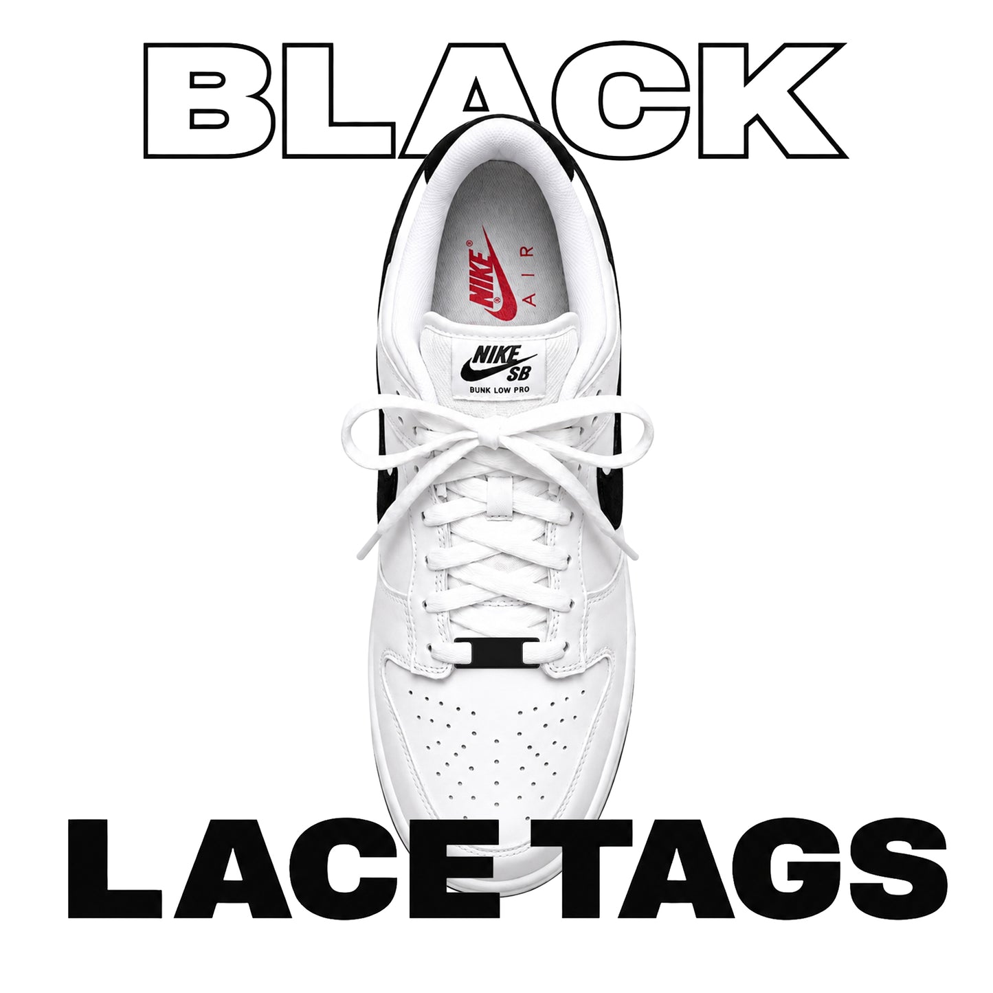 Small Metal Shoelace Tags