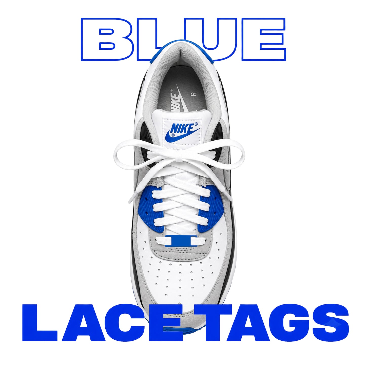 Small Metal Shoelace Tags