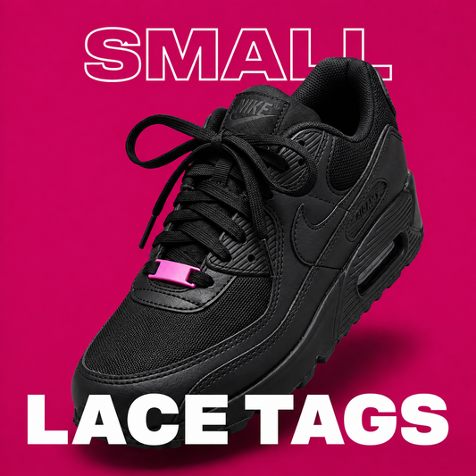 Small Metal Shoelace Tags