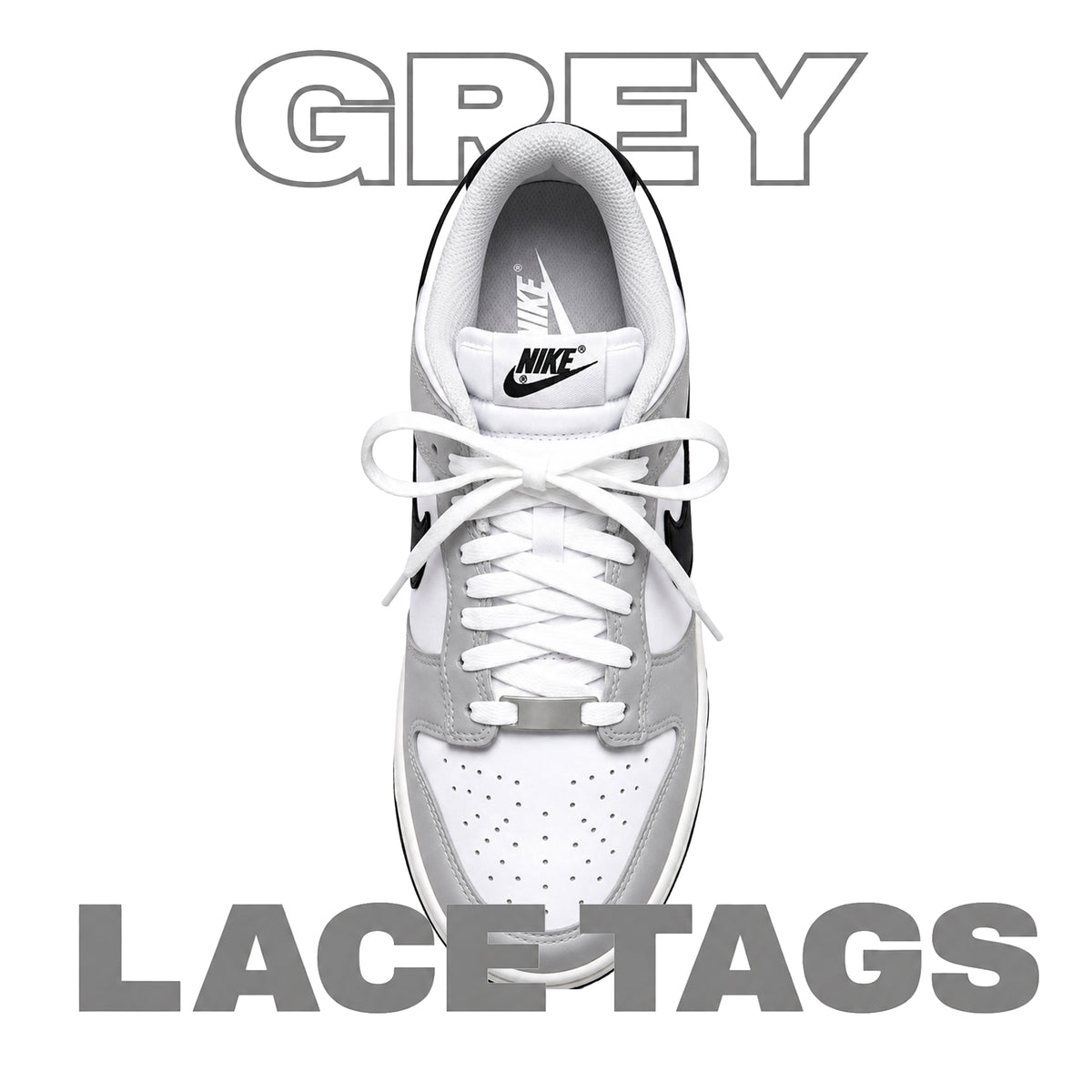 Small Metal Shoelace Tags
