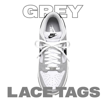 Small Metal Shoelace Tags