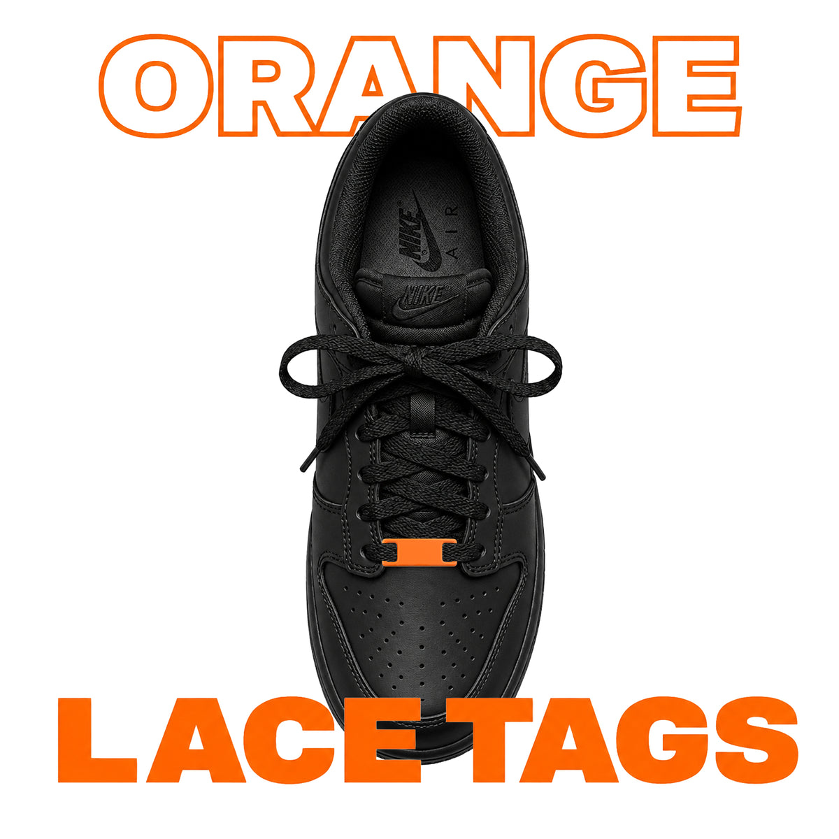 Small Metal Shoelace Tags