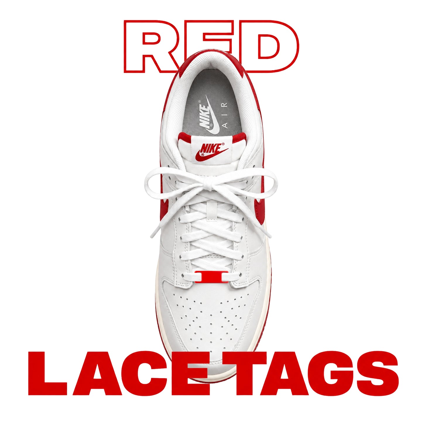 Small Metal Shoelace Tags