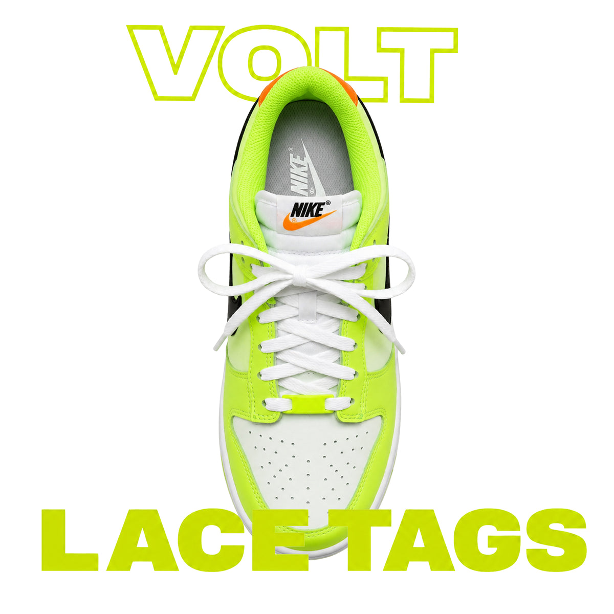 Small Metal Shoelace Tags