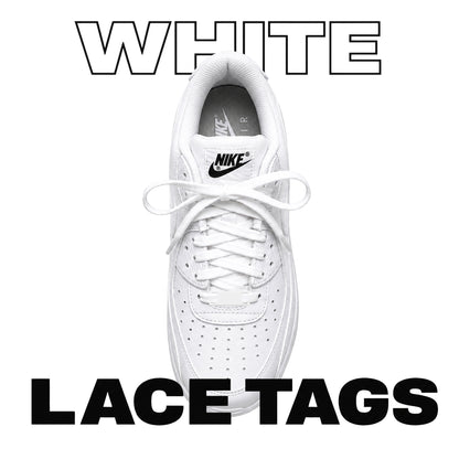 Small Metal Shoelace Tags