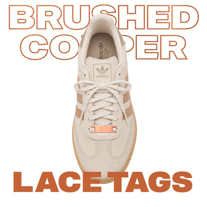 Medium Metal Shoelace Tags