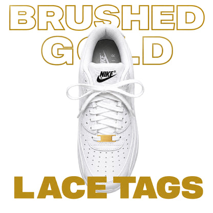 Small Metal Shoelace Tags