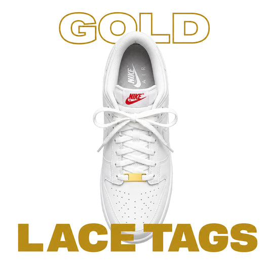 Small Metal Shoelace Tags