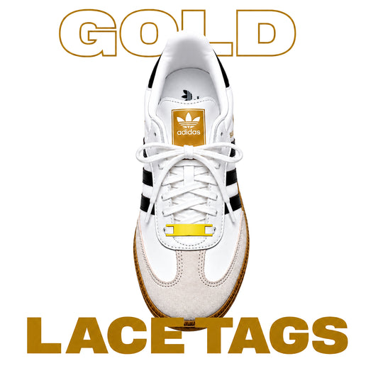 Medium Metal Shoelace Tags