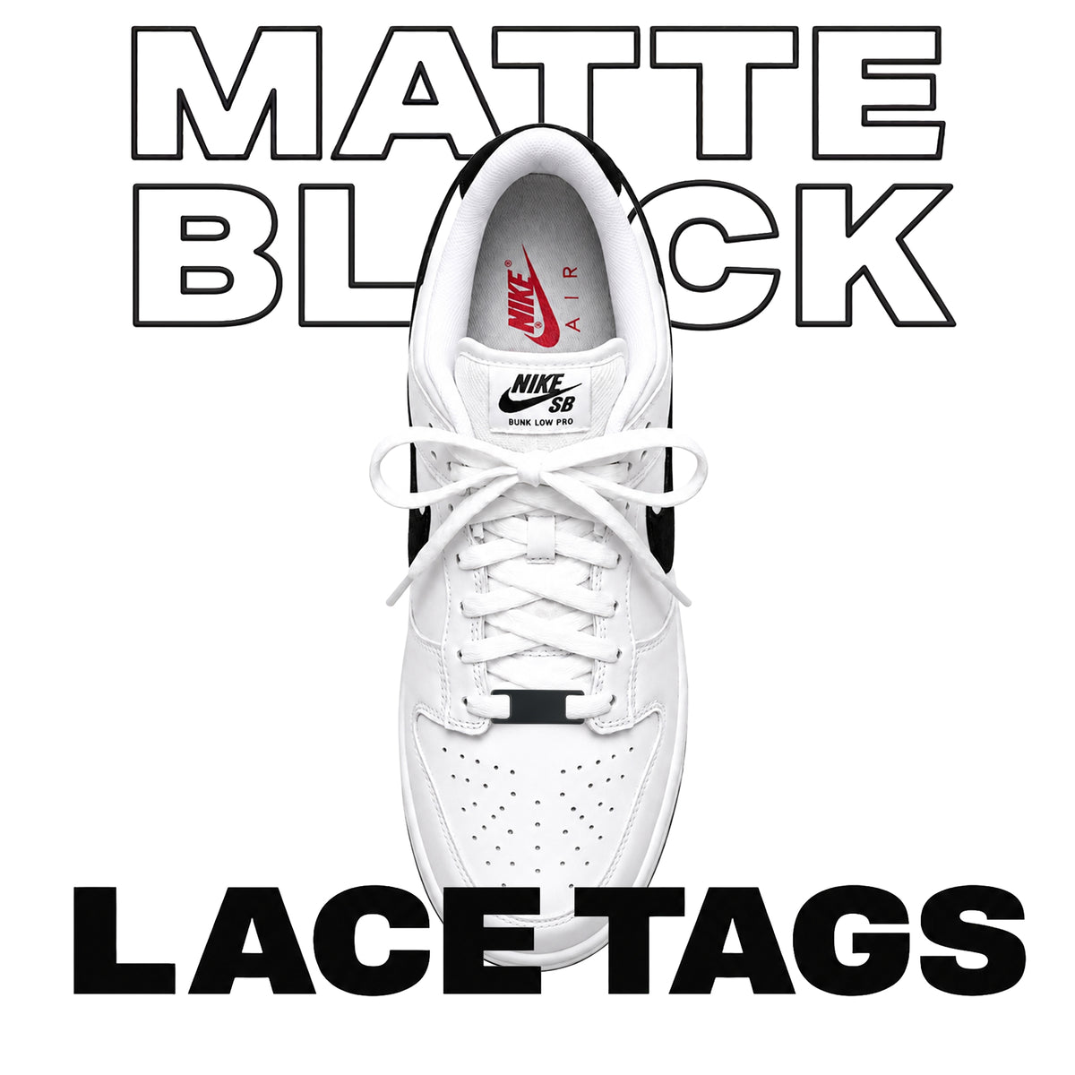 Small Metal Shoelace Tags