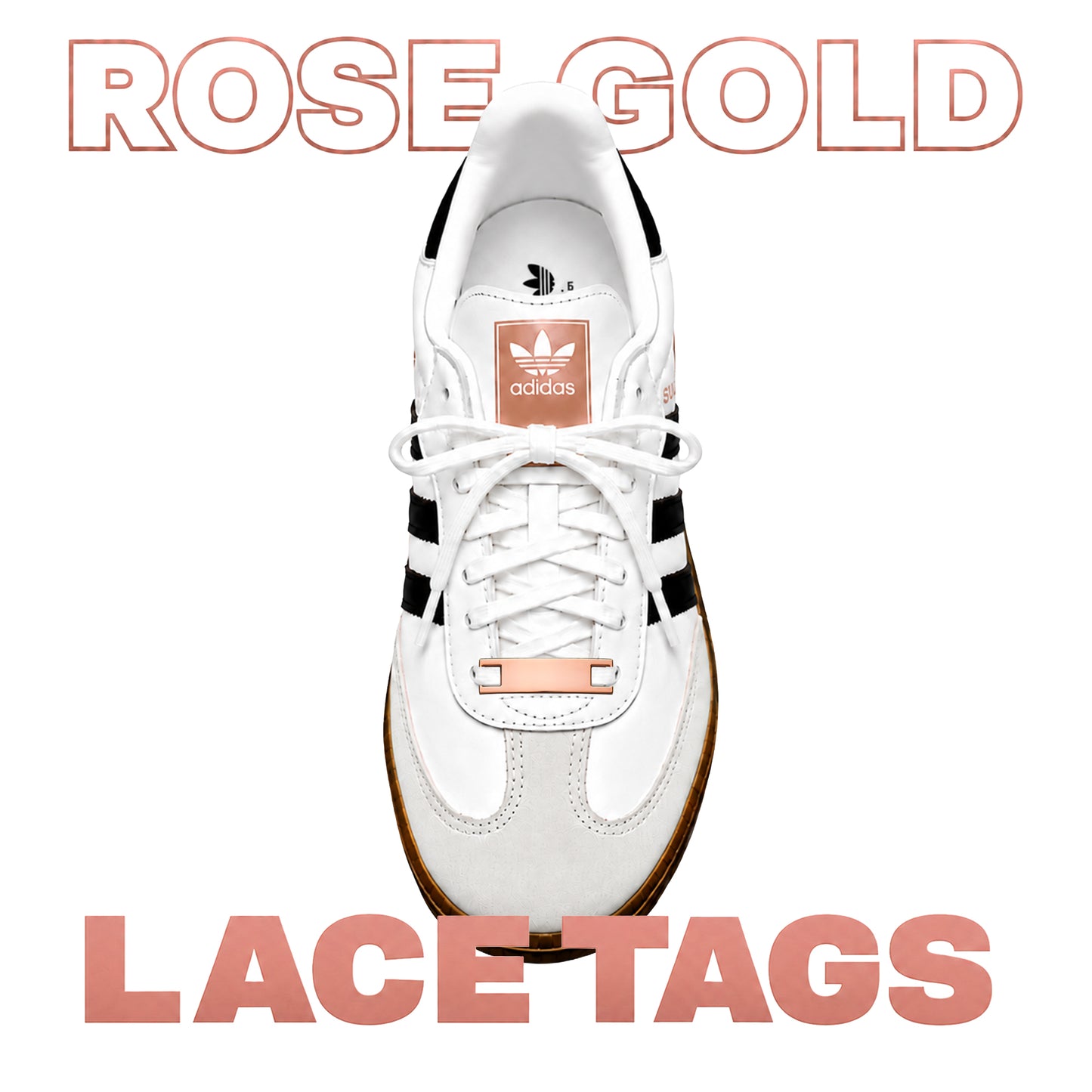 Medium Metal Shoelace Tags