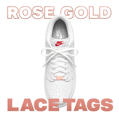 Small Metal Shoelace Tags