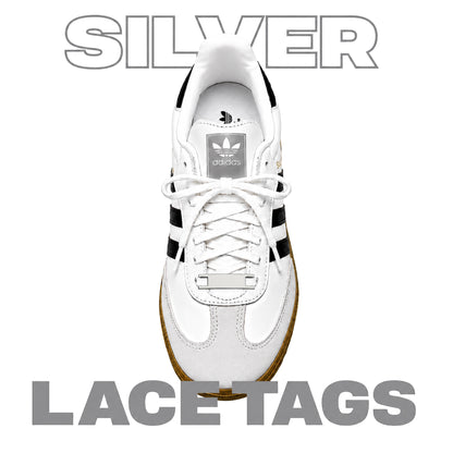 Medium Metal Shoelace Tags